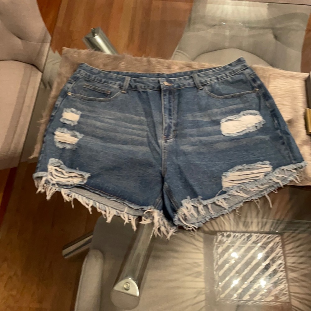 blue Jean shorts
